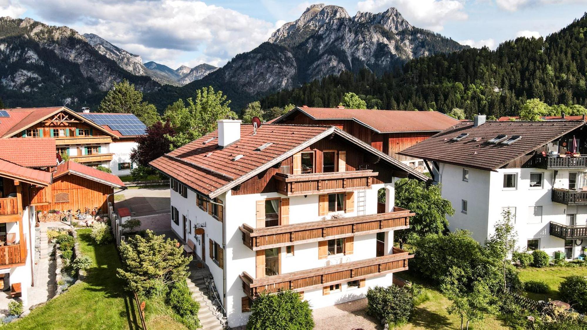 Haus Luna - Apartments Швангау Екстер'єр фото